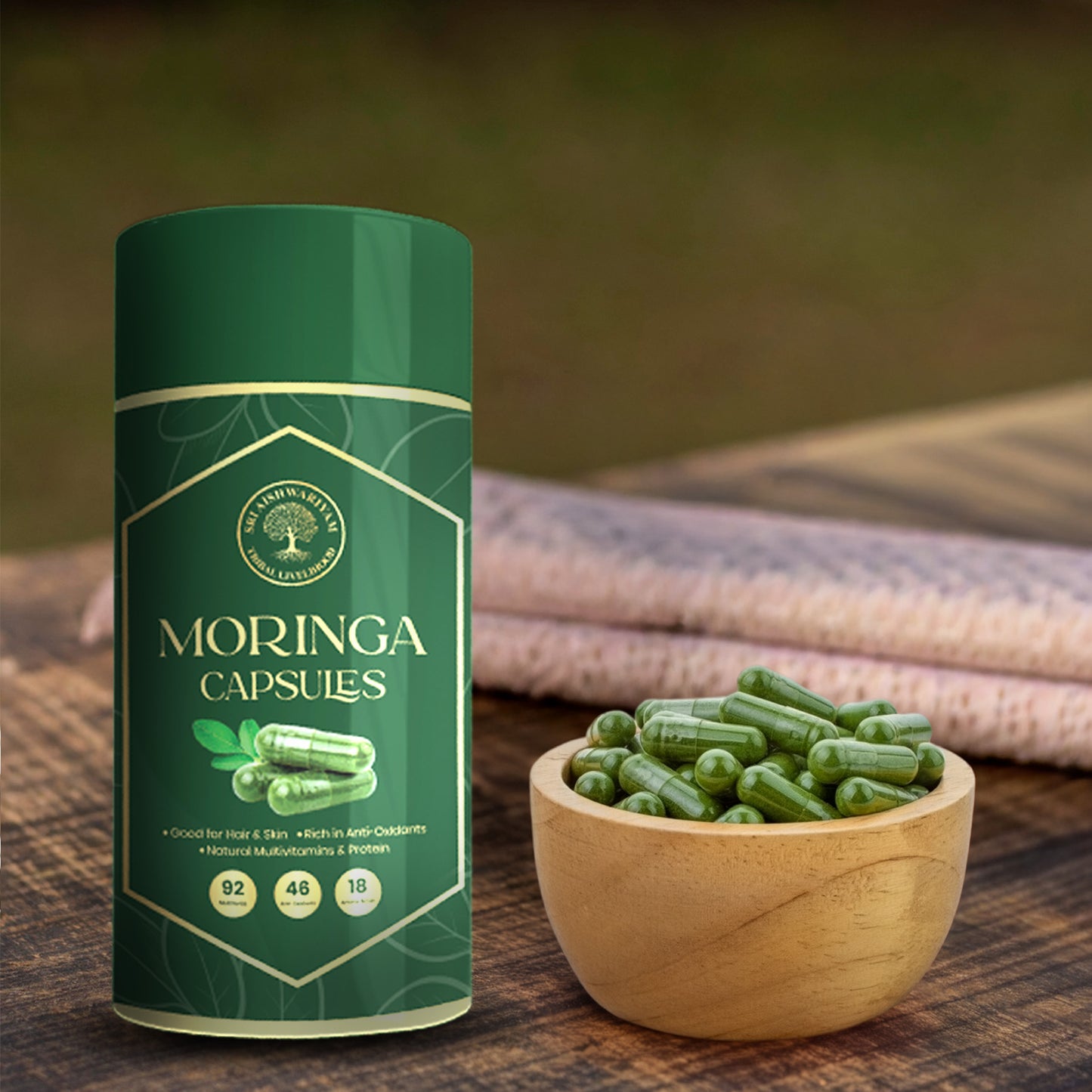 100% Organic Moringa