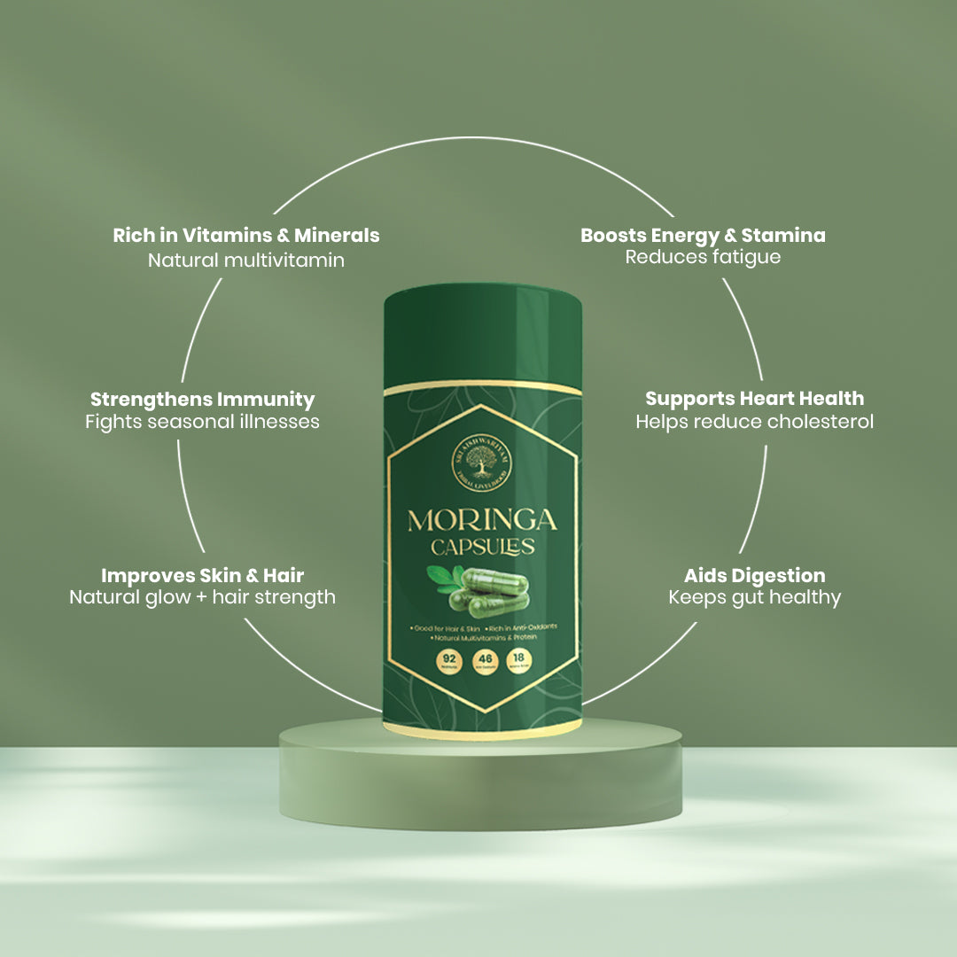 100% Organic Moringa - Sri Aishwariyam
