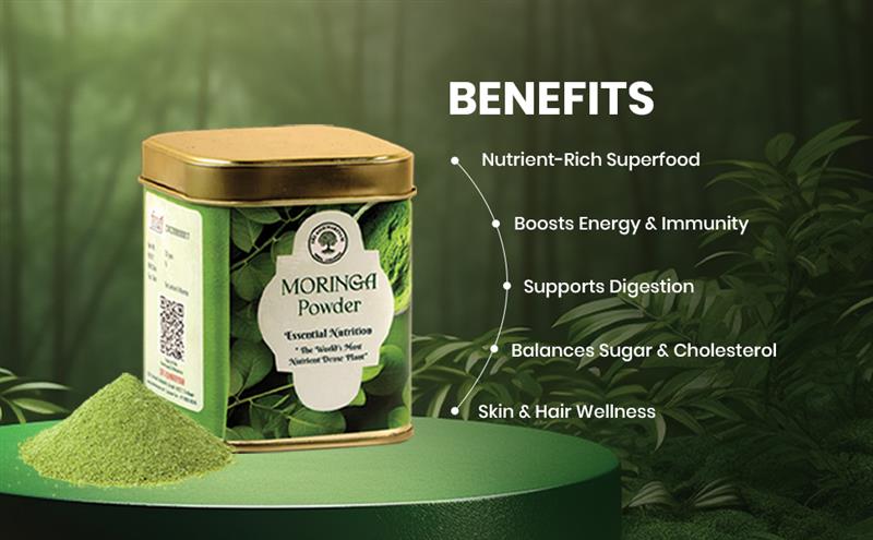 100% Organic Moringa